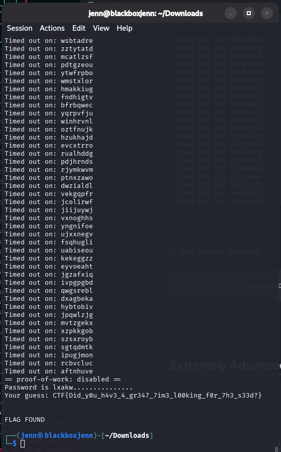 shapexpect_lite.py connecting live per attempt